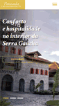 Mobile Screenshot of pousadacastellobenvenutti.com.br